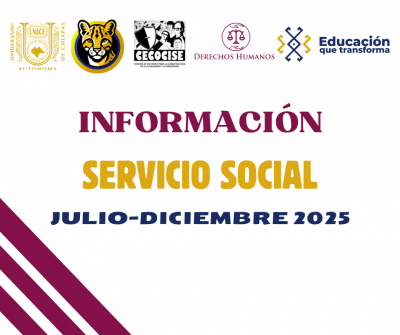 Servicio social - Licenciatura en Derechos Humanos